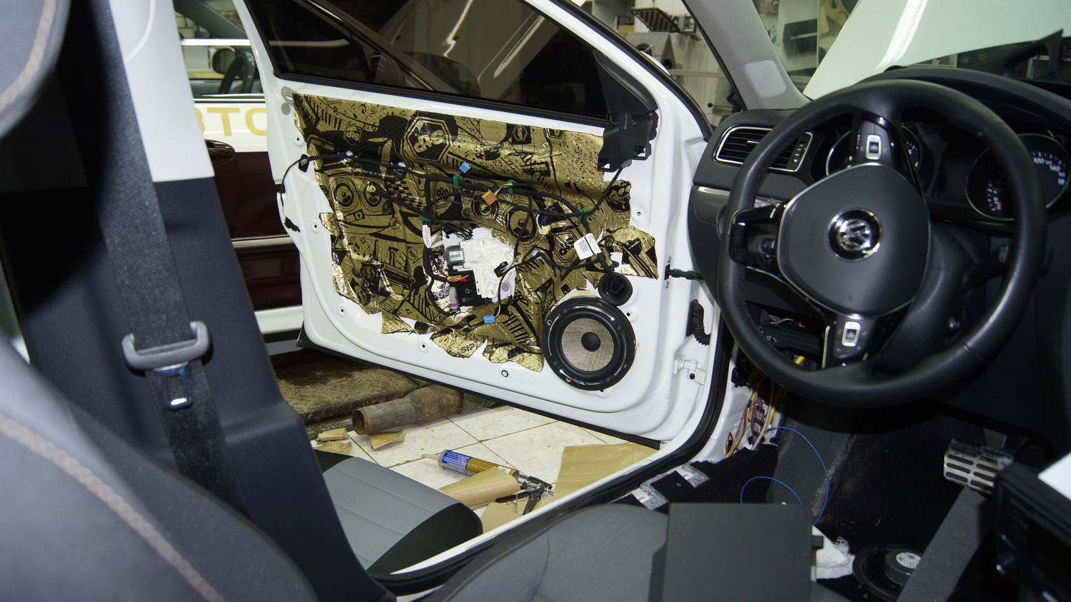 Шумоизоляция авто <br>